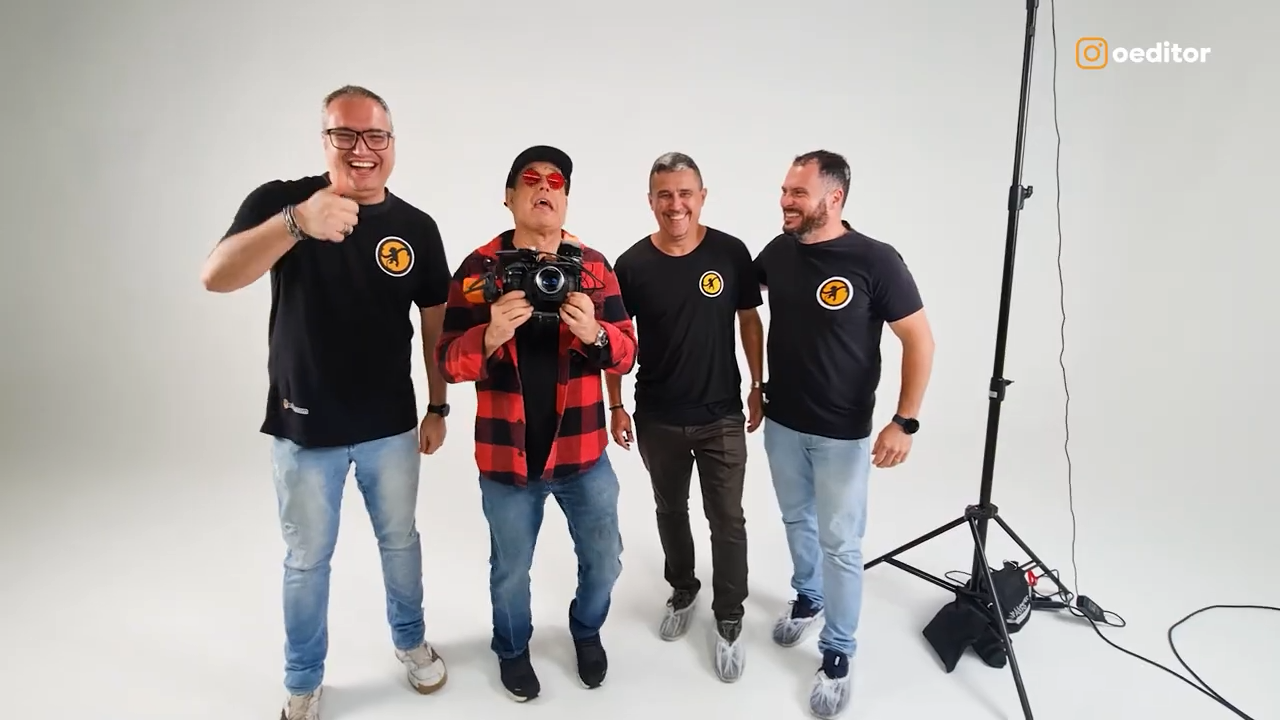 Capa da matéria Serginho Malandro em cena com o Oeditor.com para campanha do VIDA CAP